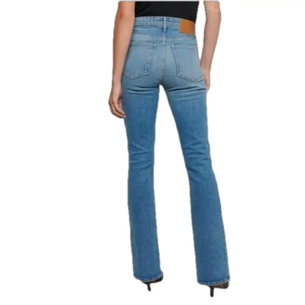 Derek Lam 10 Crosby Lucia Front Slit High Waist Italian Denim Jeans Size 29 New - Picture 2 of 14